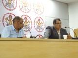 Presidentes de SP e SC em debates