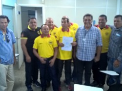 SINDICATO DOS BOMBEIROS CIVIS DO AMAZONAS RECEBE A CARTA SINDICAL